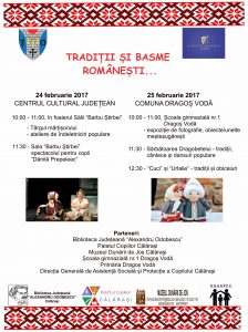 Afis - traditii si basme romanesti
